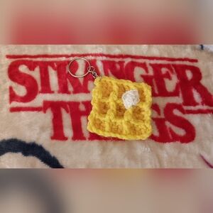 Stranger Things Eggo Keychain! 🧇🚲